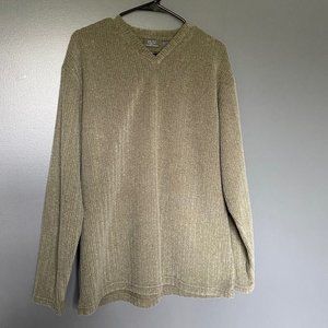 Mens Sweater Large Crazy Horse A Claiborne Company